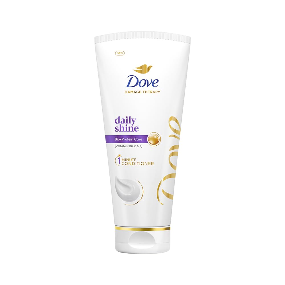 Dove Daily Shine Hair Conditioner with Nutritive Serum - 175ml for Smooth & Shiny Hair - 1 Count - Perfect for Daily Hair Care & Salon-Like Results at Home