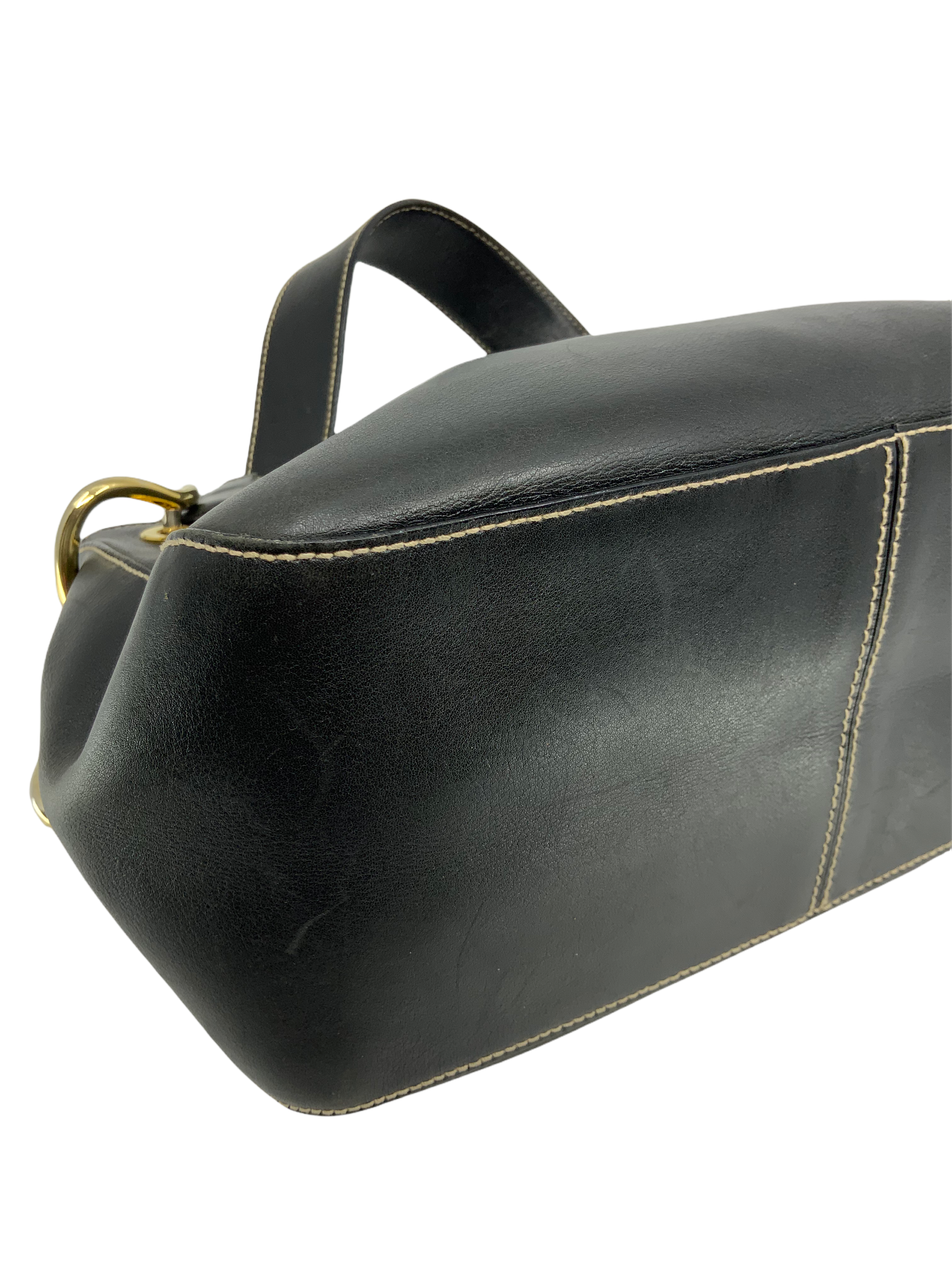 Prada Logo Embossed Leather Chain Link Shoulder Bag for Women | Luxury Designer Handbag | Perfect for Work, Evening Events & Everyday Use