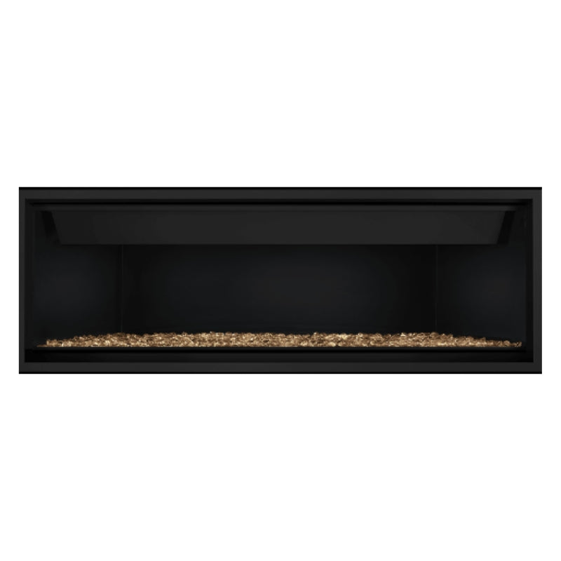 Napoleon Ascent Premium 56 Inch Linear Direct Vent Gas Fireplace - BLP56NTE | Modern Home Heating Solution for Living Rooms & Patios