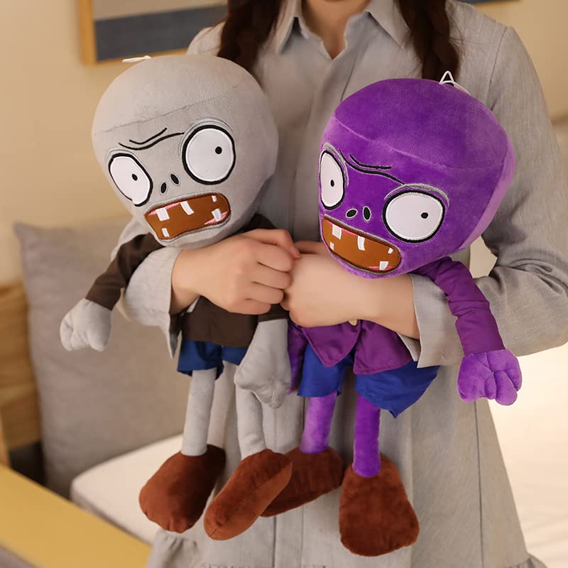 PVZ Plush Toys - Zombie & Plant Stuffed Animals, Blueberry Plushie - Perfect for Kids' Gifts, Game Room Decor & Plant vs Zombie Fans Collection