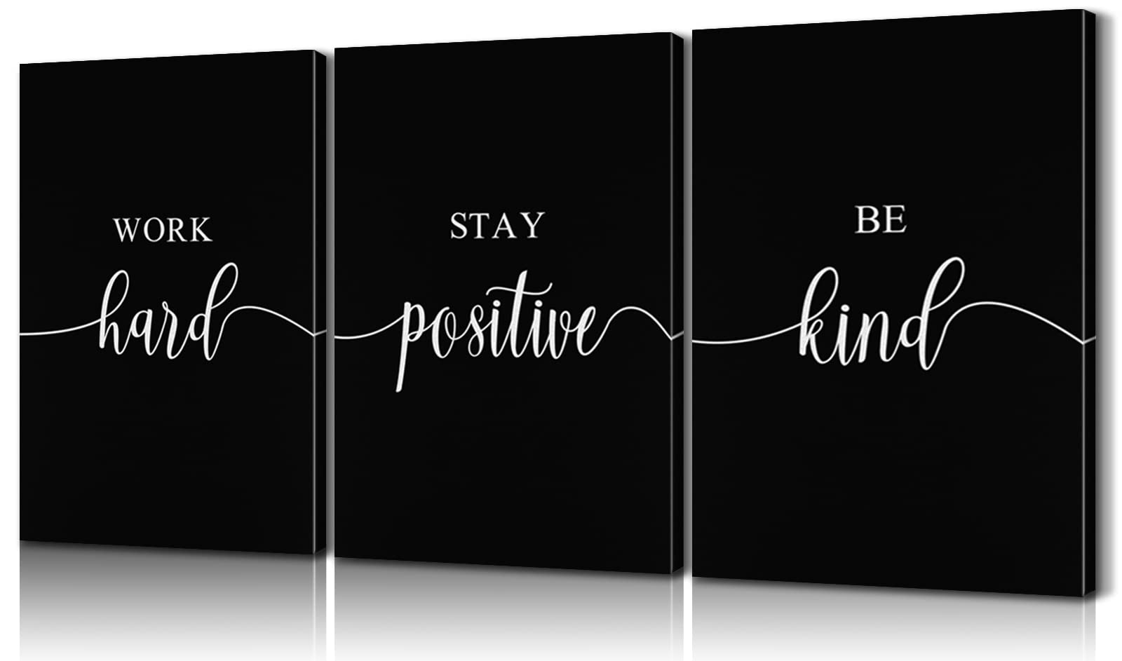 3-Piece Motivational Wall Art for Office & Classroom - 24