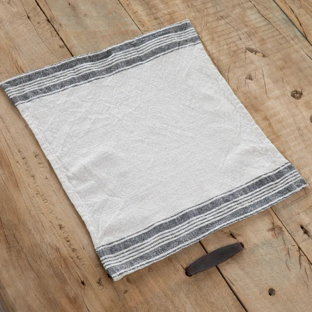 Premium Honeysuckle Striped Cotton Dishcloth Set - 6 Pack, Super Absorbent & Quick-Drying for Kitchen, Dishwashing, and Cleaning - Soft & Durable for Everyday Use