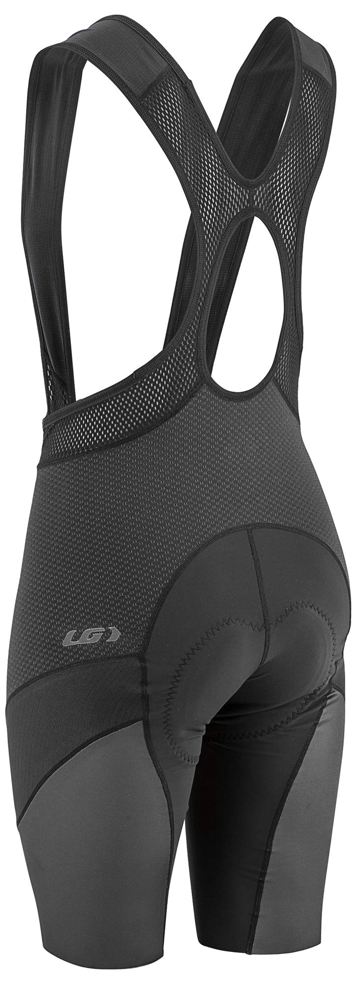 Louis Garneau Men's CB Carbon Lazer Light Cycling Bib Shorts - Breathable & Padded Compression Bike Shorts for Road Cycling & Training - Black, Medium - Perfect for Long Distance Rides & Competitive Cycling