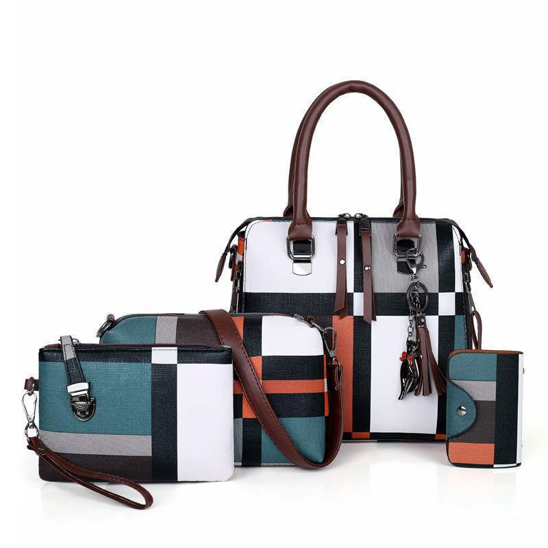 Luxury Designer Plaid Handbags for Women - Elegant & Stylish Tote Bags for Work, Travel, and Everyday Use