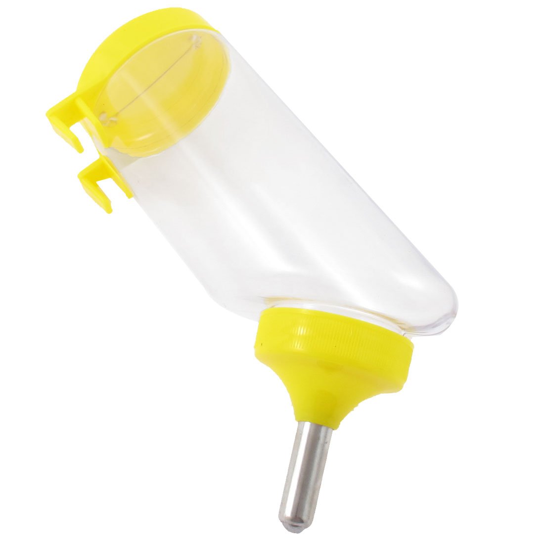 uxcell Clear Hanging Pet Water Bottle - Leak-Proof Small Animal Water Dispenser for Hamsters, Rabbits, Guinea Pigs - Perfect for Cages, Travel & Outdoor Use