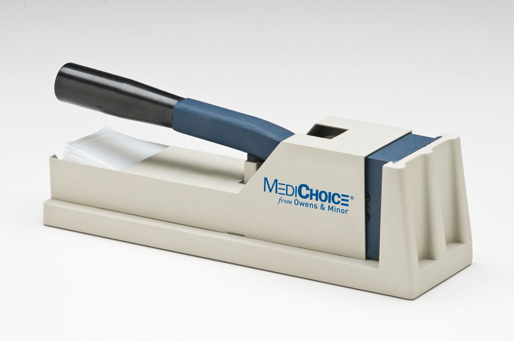 MediChoice PLC5000 Heavy-Duty Manual Pill Crusher - Crush Multiple Tablets Easily for Medication Compounding | Ideal for Seniors, Children & Pets | Includes 50 Pill Pouches | Perfect for Home Care & Veterinary Use