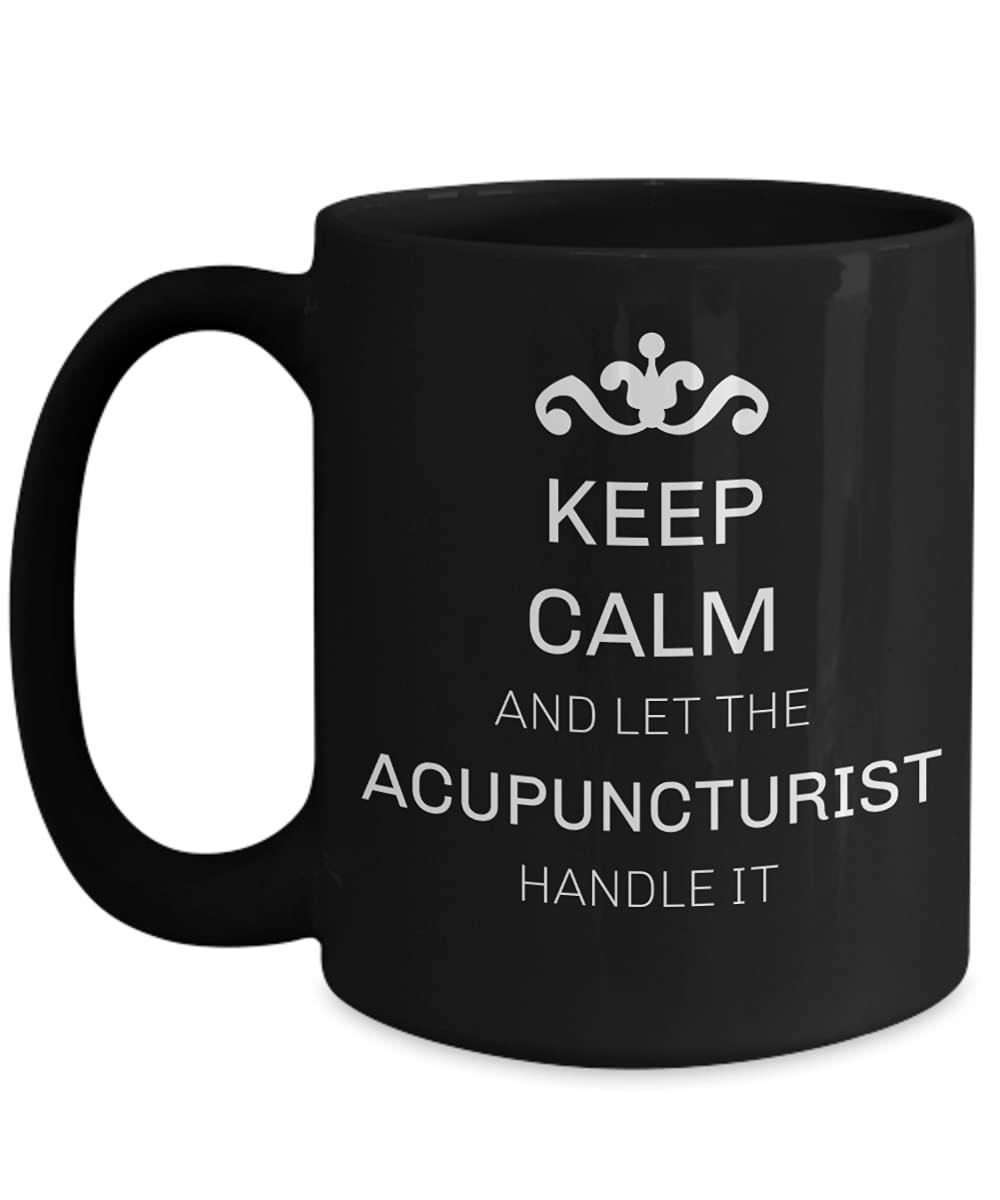 Acupuncture Coffee Mug - Perfect Gift for Acupuncturists & Physical Therapists - Funny & Unique Therapist Gift Idea - Ideal for Clinics, Offices & Home Use