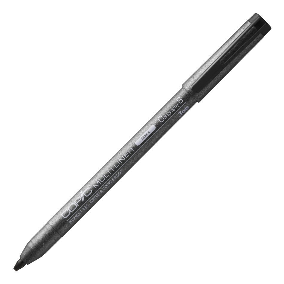 Copic MultiLiner Black Fine Line Drawing Pen Set - Professional Sketching, Inking & Illustration Tools for Artists, Manga & Comic Book Drawing