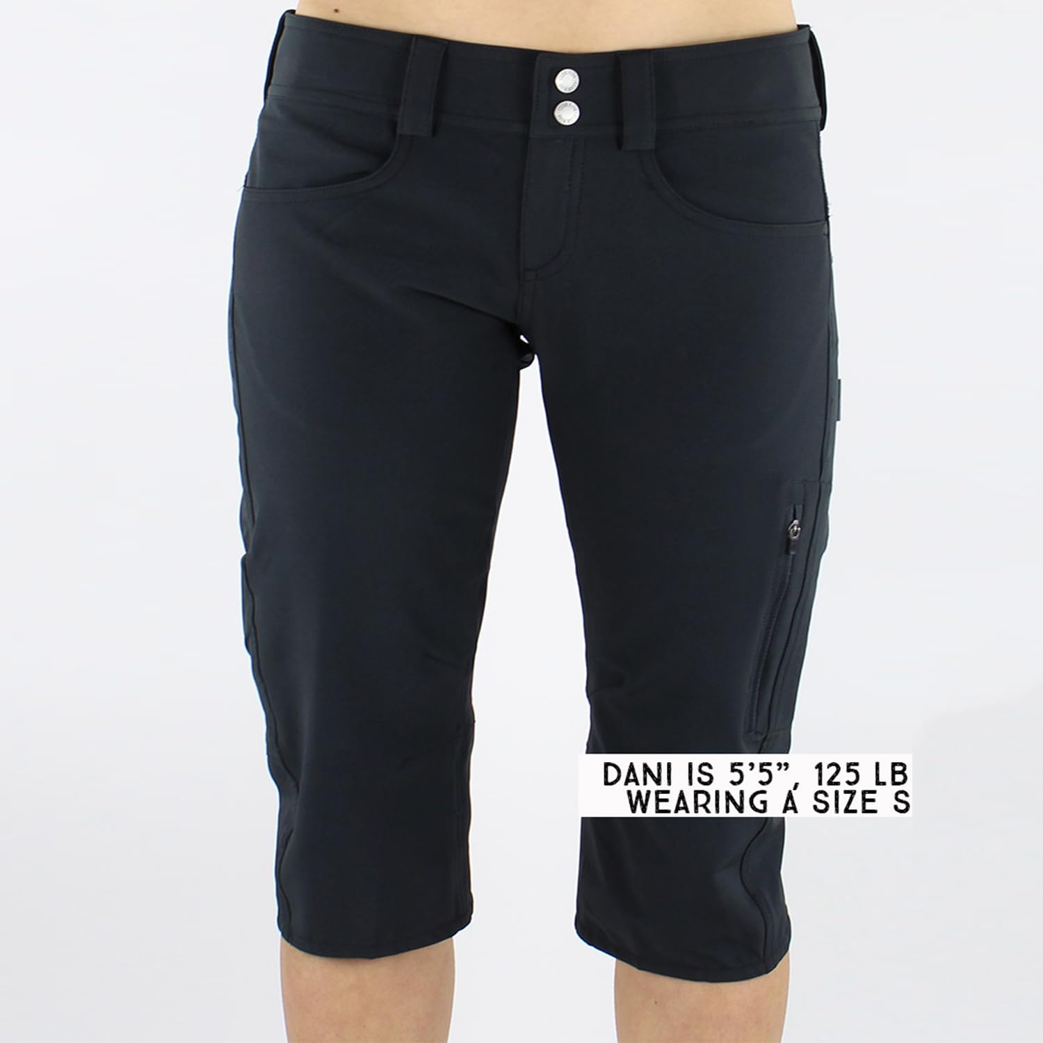 Club Ride Apparel Joanie Capri Knickers - Women's Bike Shorts for Cycling, Mountain Biking & Outdoor Activities | Moisture-Wicking & Comfortable Fit