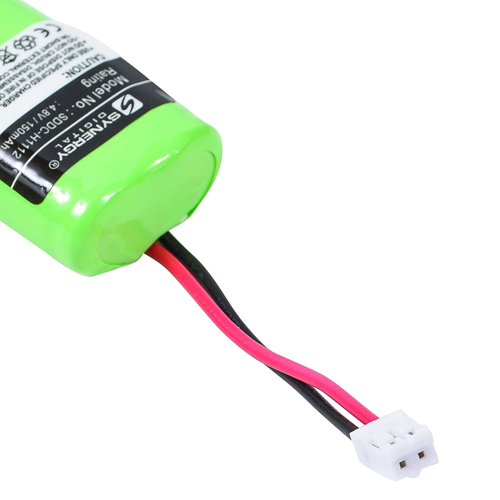 Synergy Digital Rechargeable Dog Collar Batteries - 4.8V 150mAh Ni-MH, 3-Pack | Compatible with SportDOG MH120AAAL4GC, 4SN-1/4AAA15H-H-JP1, 650-058, DC-17, DC-175 | Perfect for Training & Remote Control Dog Collars