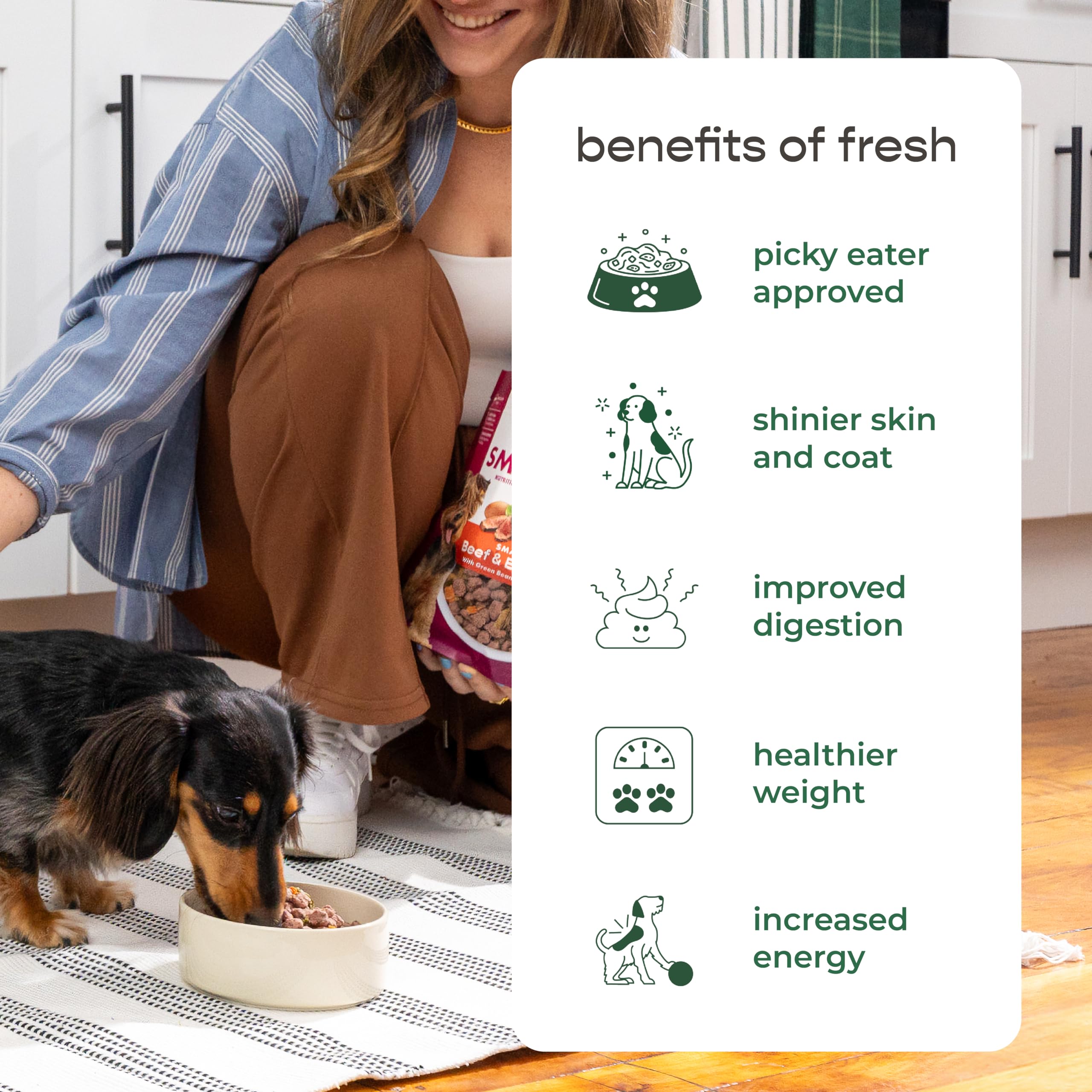 Freshpet Healthy & Natural Small Dog Food - Fresh Chicken & Turkey Roll (1 lb) | Grain-Free, Vet Recommended for Puppies & Adult Dogs | Perfect for Home Feeding & Travel Snacks