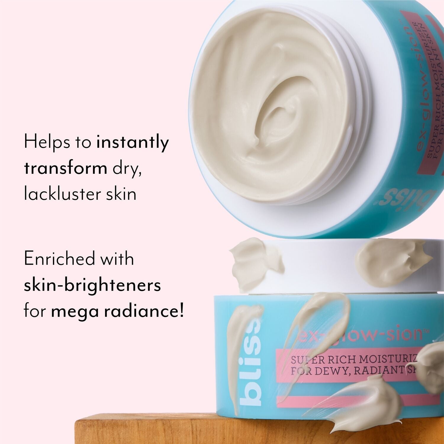 Exglow Sion Brightening Moisturizer Cream - Vitamin C Face Moisturizer for Glowing Skin - Day & Night Hydrating Face Cream for Dry, Oily & Combination Skin - Perfect for Daily Skincare Routine & Anti-Aging Care