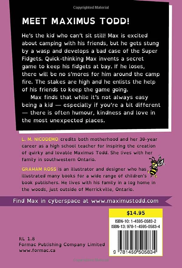 Camping Chaos: The Secret Games of Maximus Todd - Adventure Book for Kids | Perfect for Outdoor Enthusiasts & Family Camping Trips