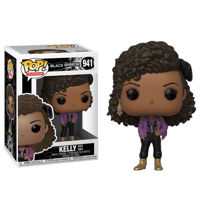 Funko Pop! Vinyl Figure - Black Mirror Kelly (San Junipero) #941 - Collectible TV Show Merchandise for Fans & Display Decor