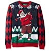 Twilight Golfing Santa
