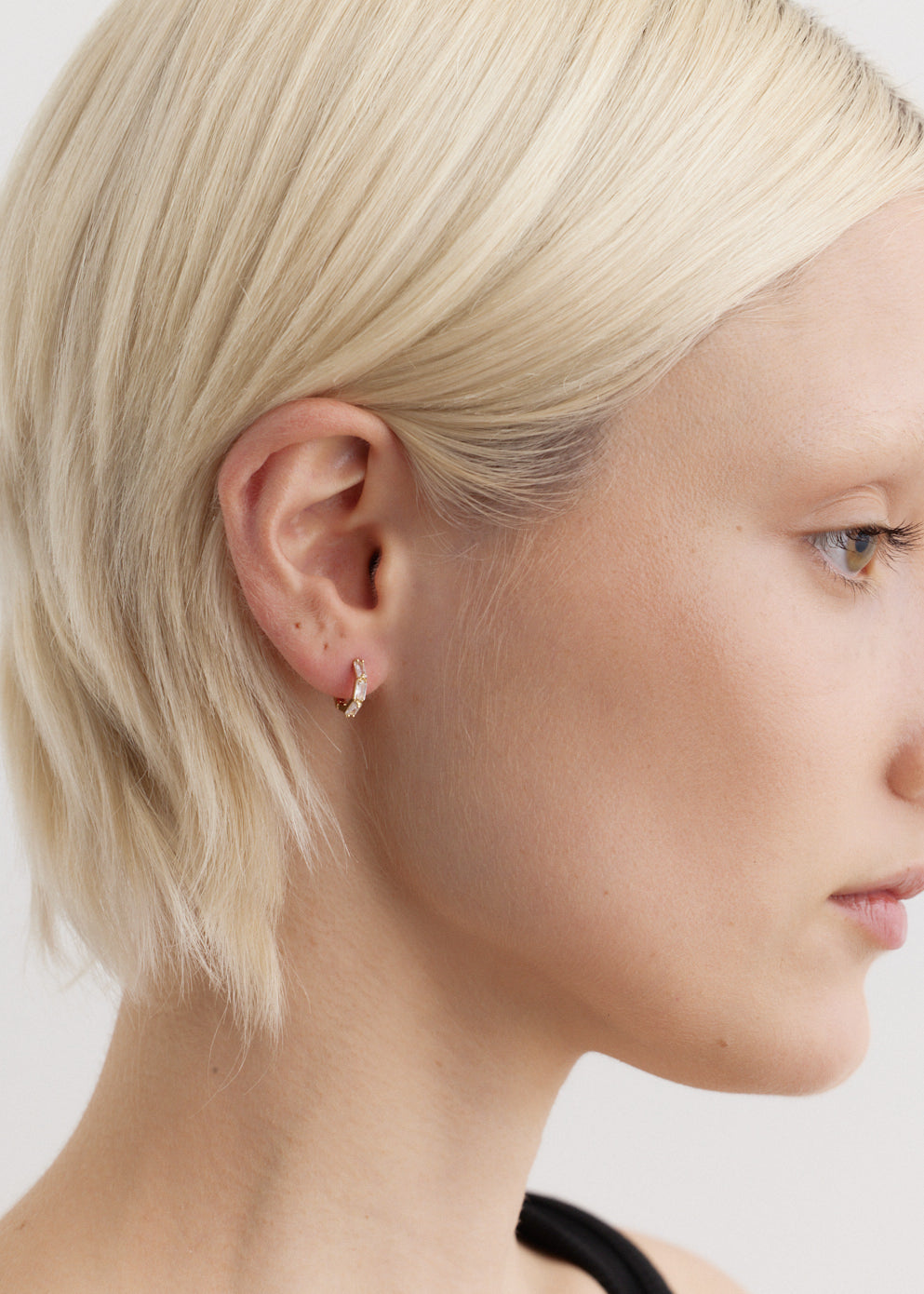 Alizee Elegant Gold Plated Hoop Earrings for Women - Perfect for Parties, Weddings & Everyday Wear