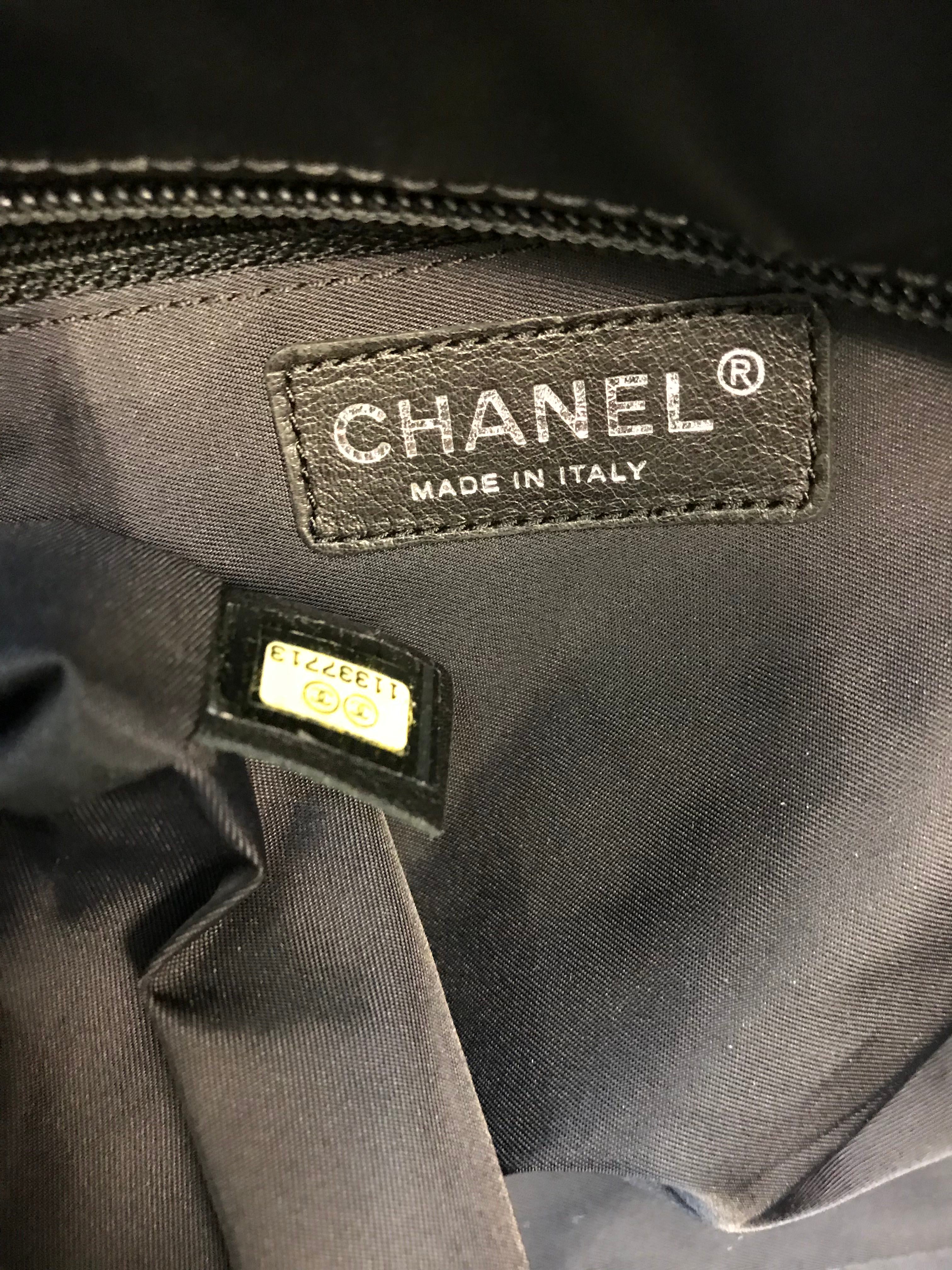 Chanel Quilted Coated Canvas Paris Biarritz Weekender Travel Bag - Luxury Designer Tote for Women, Spacious Overnight & Weekend Getaway - Perfect for Travel, Shopping & Business Trips