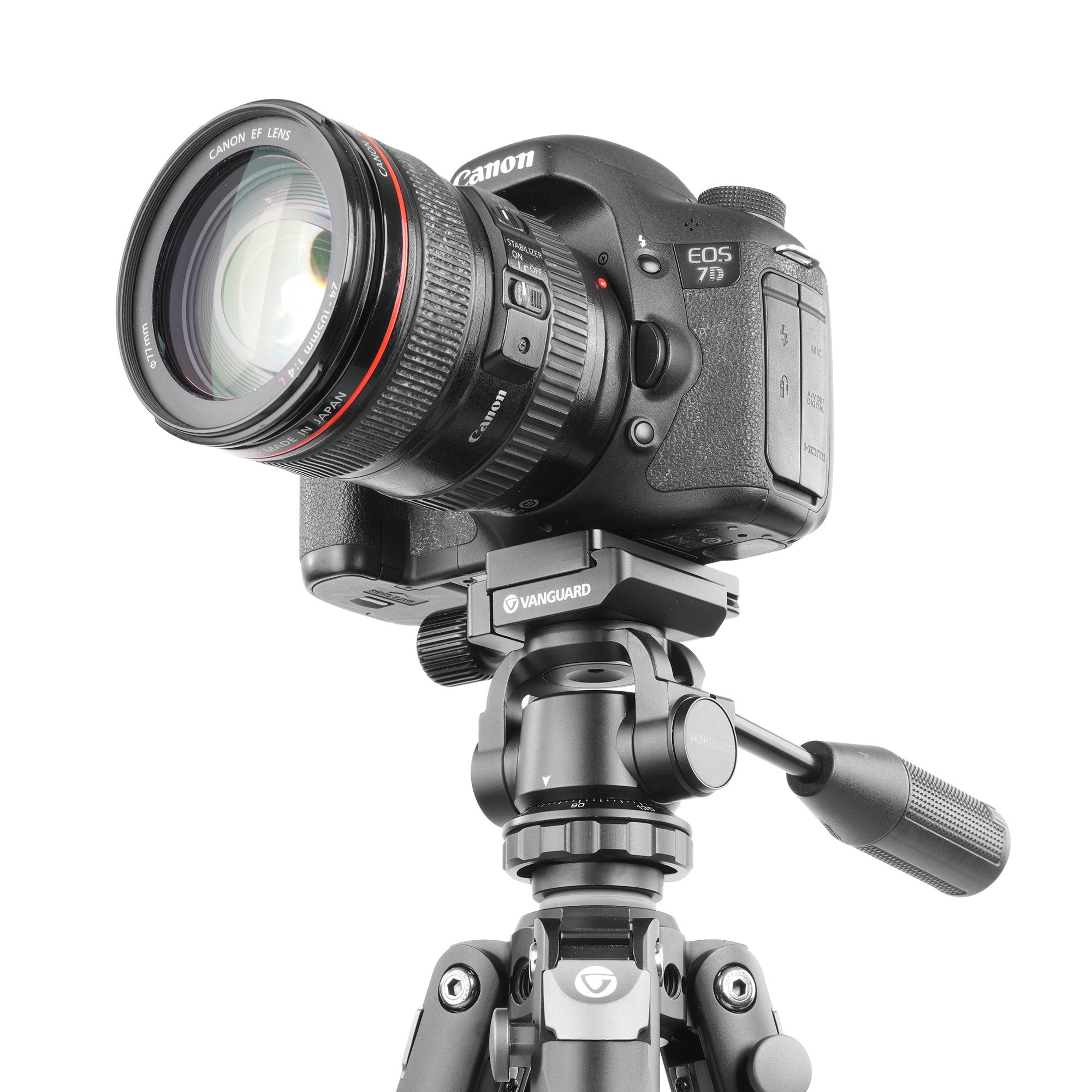 VEO PH 26 Pan Head Video Mount for DSLR Cameras, Binoculars & Telescopes - Professional 360° Swivel Tripod Head for Photography, Bird Watching & Stargazing