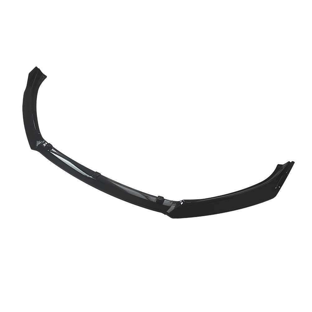 YOUNGERCAR Front Bumper Lip for Mazda 3 Axela 2017-2018 - Gloss Black PP for Sporty Look