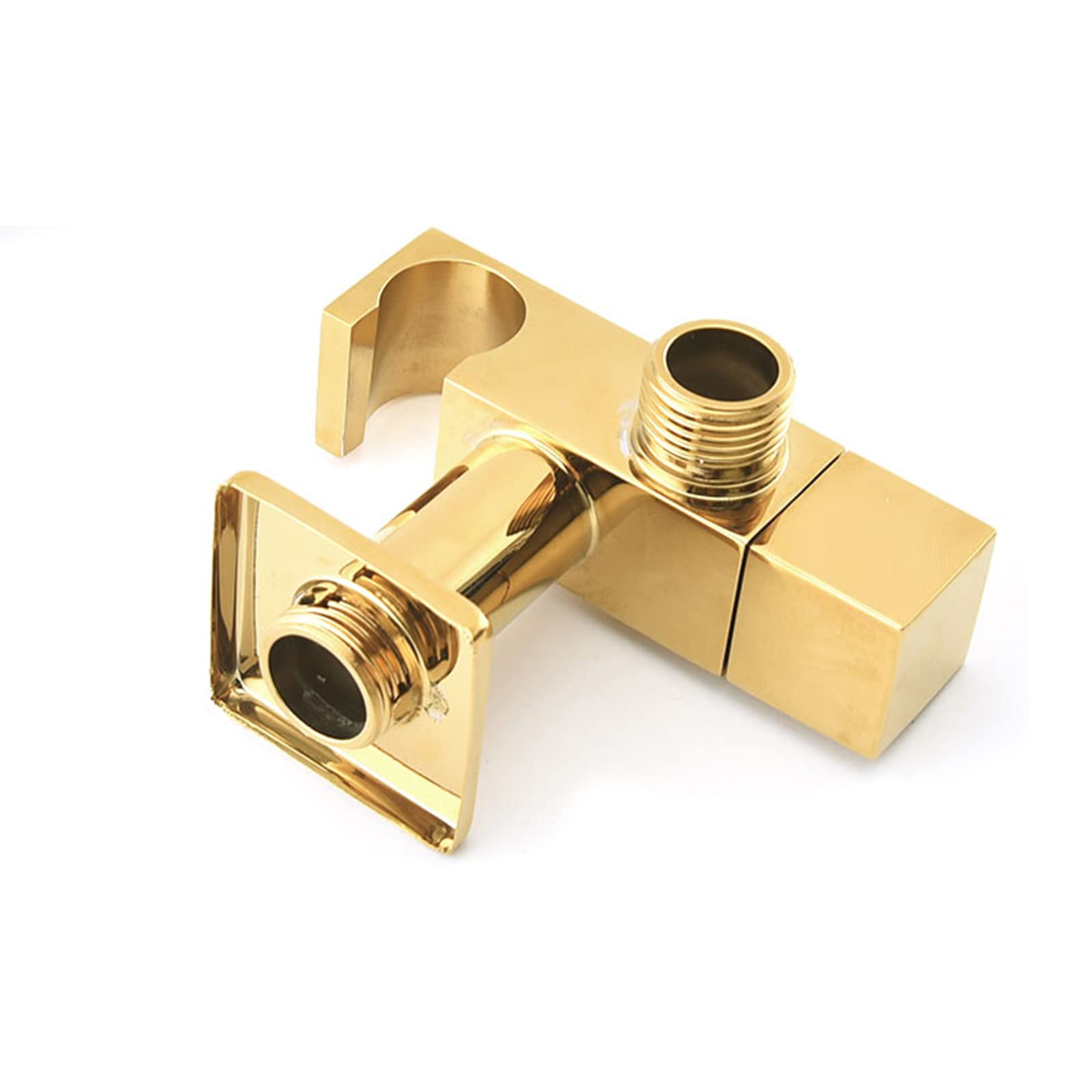 Handheld Bidet Sprayer for Toilet - Adjustable Water Pressure Gold Cloth Diaper Sprayer Set with Retractable Spring Hose | Perfect for Feminine Hygiene, Baby Care, Pet Washing & Household Cleaning