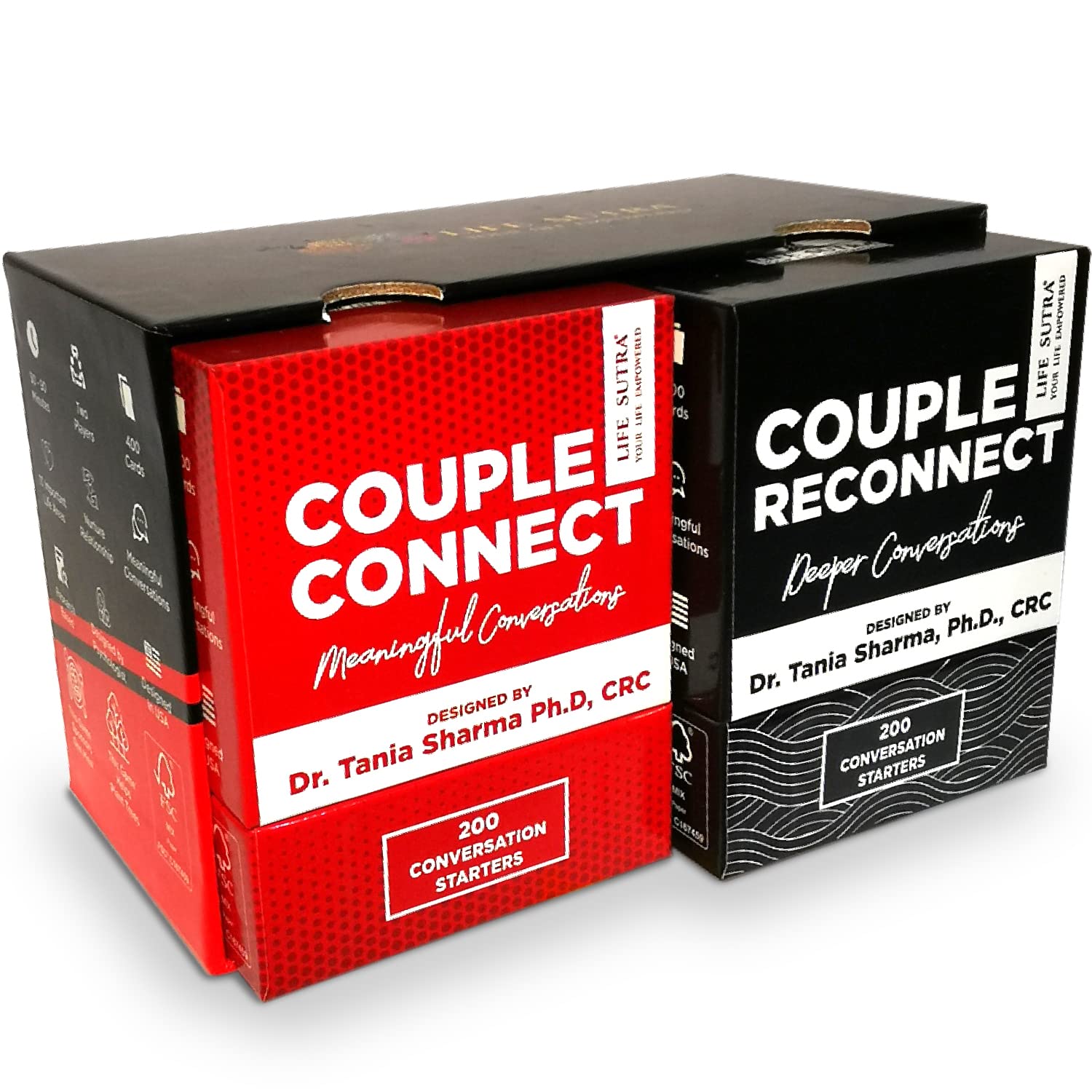 Romantic Couples Card Games for Adults - 800 Fun Activities & Deep Conversation Starters - Relationship Building Games for Married & Dating Couples - Perfect for Date Nights, Anniversaries & Valentine's Day Gifts