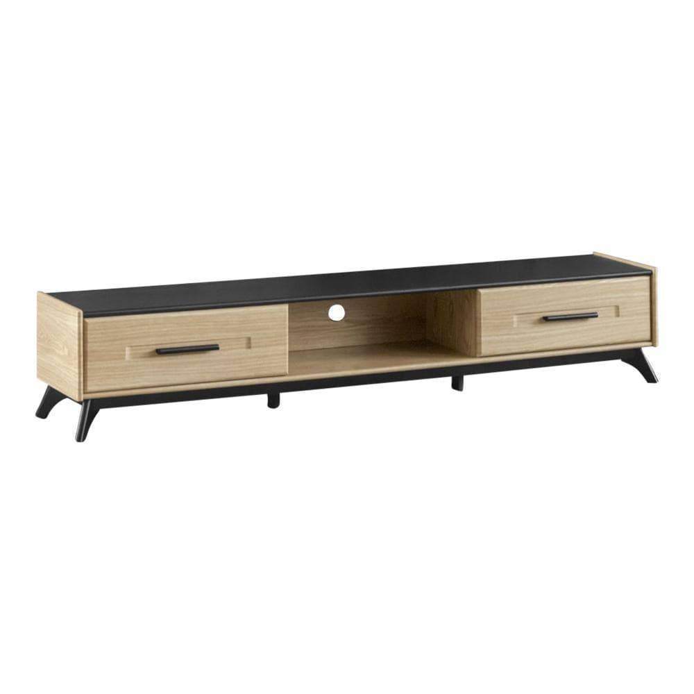 Modern Memphis TV Stand 200cm - Mid-Century Media Console with Storage for Living Room, Bedroom & Home Theater