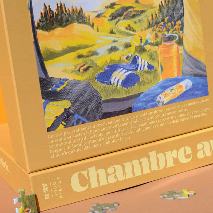 1,000 Piece Jigsaw Puzzle - Chambre avec vue (Room with a View) - Beautiful Landscape Art for Adults & Teens - Perfect for Relaxation, Family Bonding & Home Decor