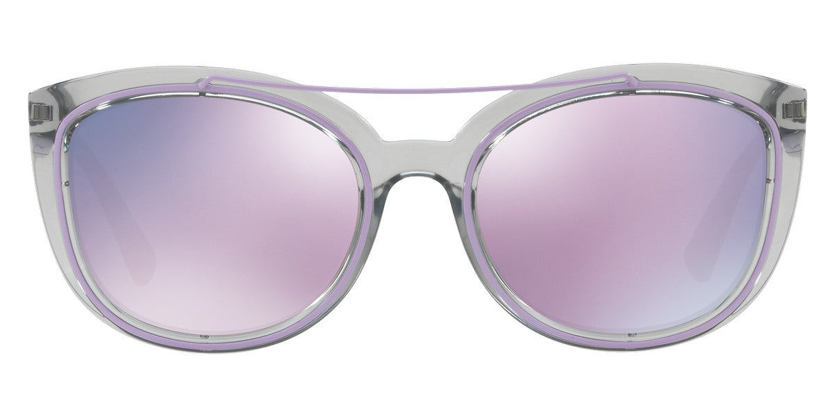 Versace VE4336 52545R Gray & Pink Sunglasses - Luxury Designer Mirrored Lenses for Women - Perfect for Beach, Driving & Fashion Outfits