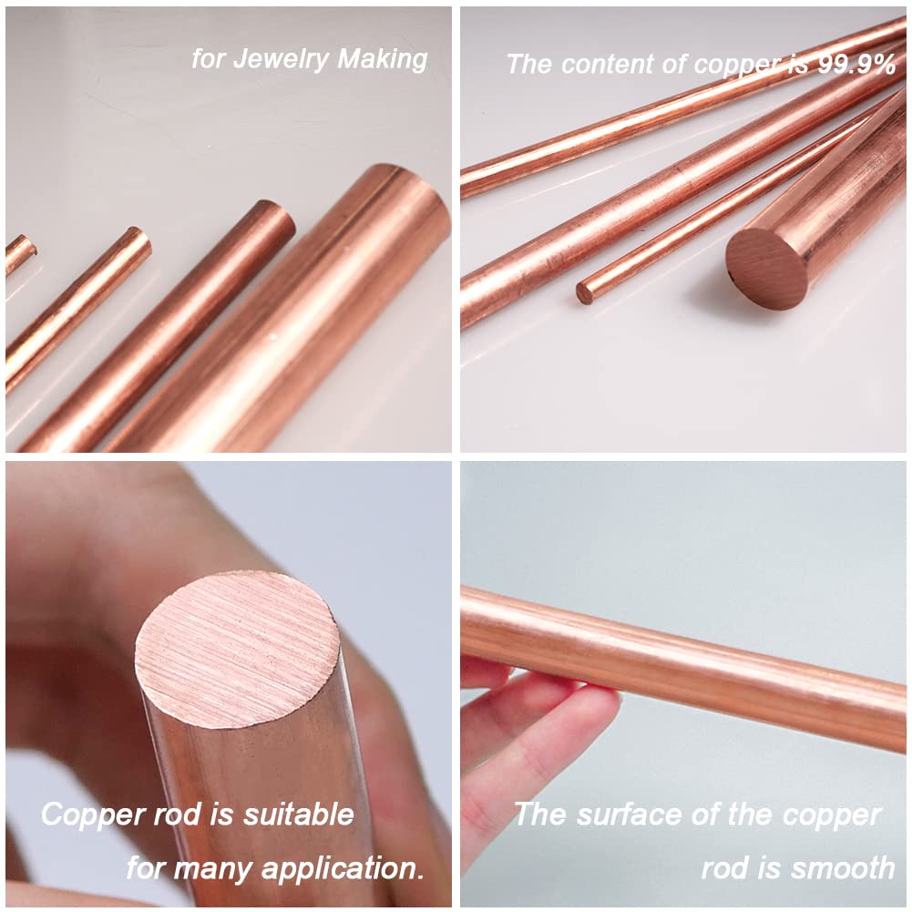 Ququyi 99.9% Pure Copper Round Rod 1