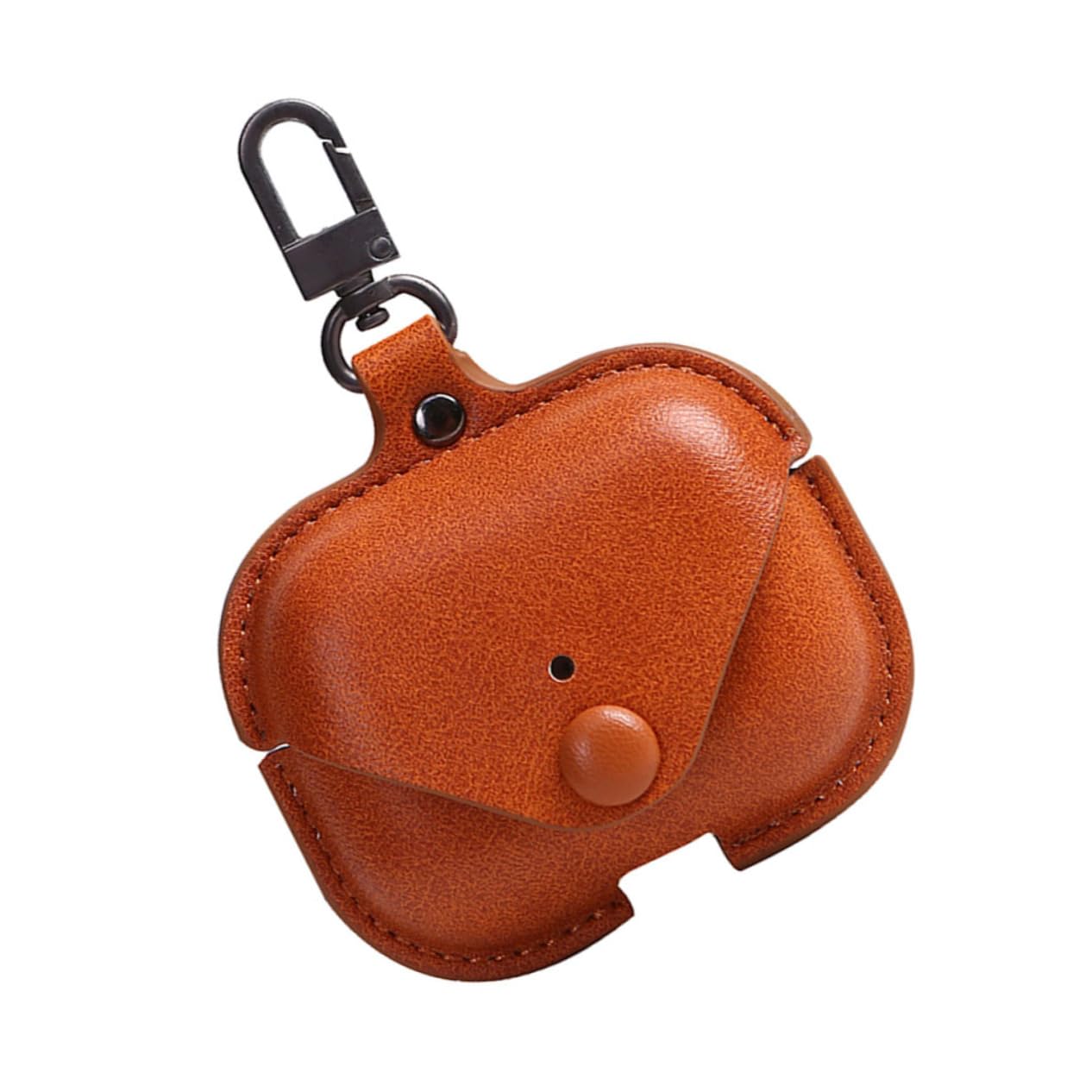 Premium Leather Earphone Case Cover for Wireless Earbuds - Key Holder & Protective Pouch for AirPods Pro/AirPods 3/AirPods 2 - Perfect for Travel, Gym & Daily Commute