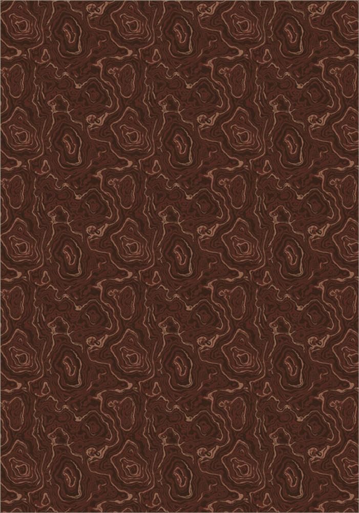 Milliken Imagine Figurative Area Rug - Red Ochre Runner 2'1