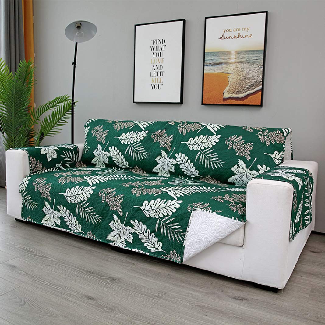 Reversible 3-Cushion Sofa Cover - Stretchable Couch Slipcover for Living Room, Pet-Friendly Sofa Protector | Perfect for Home Decor, Dog Owners & Furniture Protection