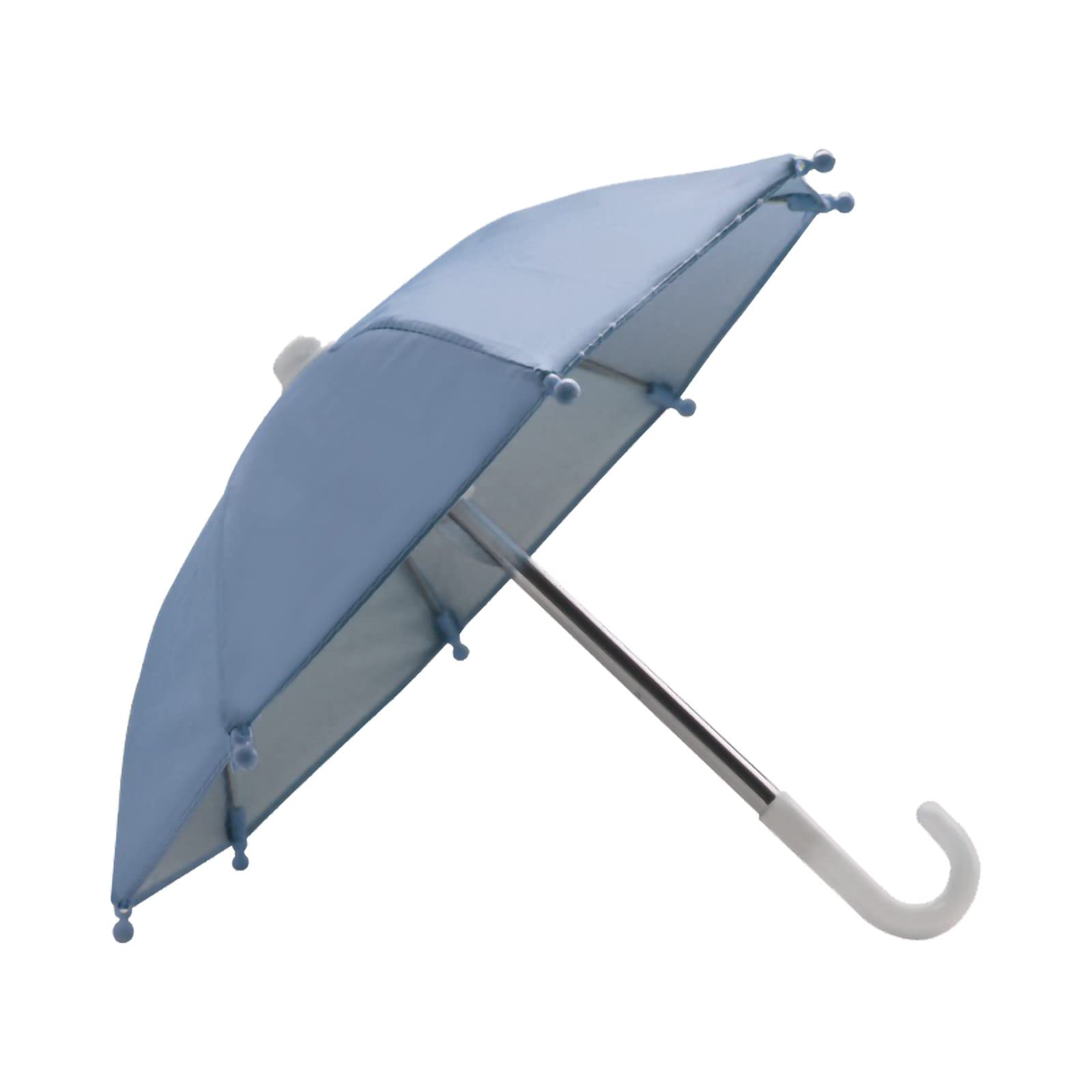 Portable Waterproof Sun Shade Umbrella for Phone & Bicycle - Compact UV Protection for Outdoor Activities, Cycling, and Beach Use