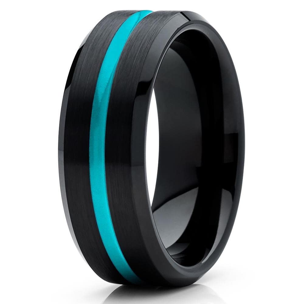 Rose Gold Tungsten Wedding Band - Silky Hammered Finish for Men & Women