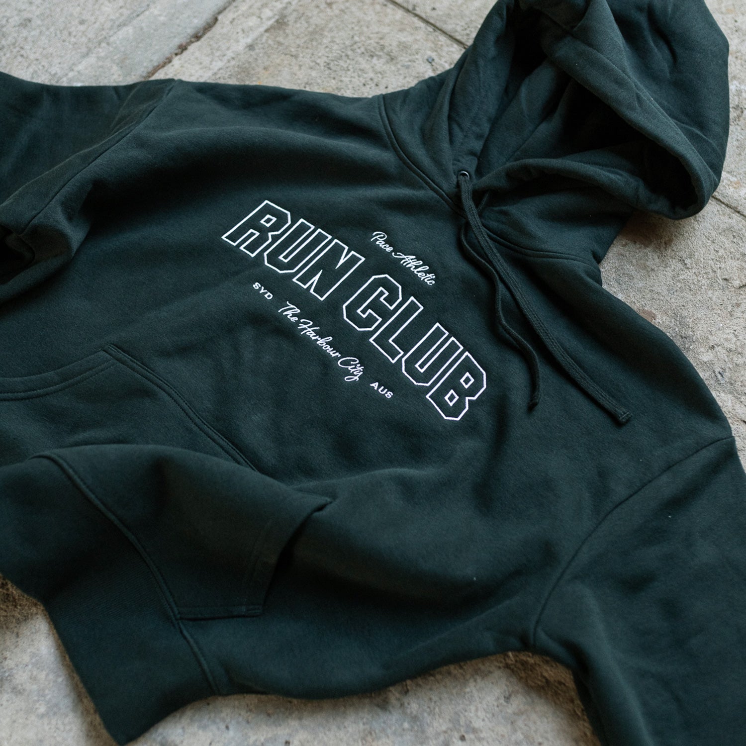 Women's Pace Run Club Heavyweight Hoodie - Warm Fleece-Lined Pullover for Running, Gym & Outdoor Activities