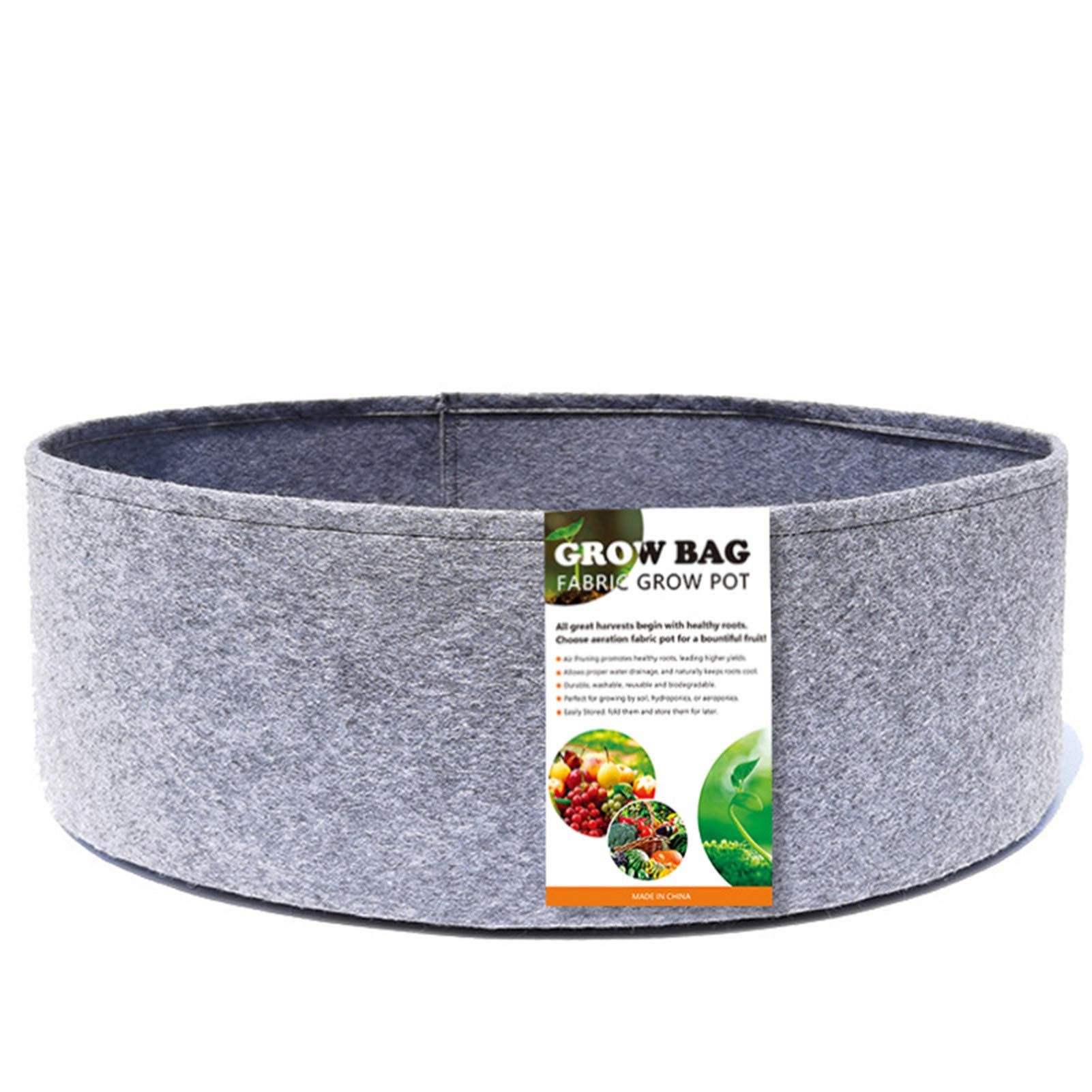 2-Pack 30 Gallon Grow Bags - Heavy Duty Fabric Pots for Gardening & Planting Vegetables