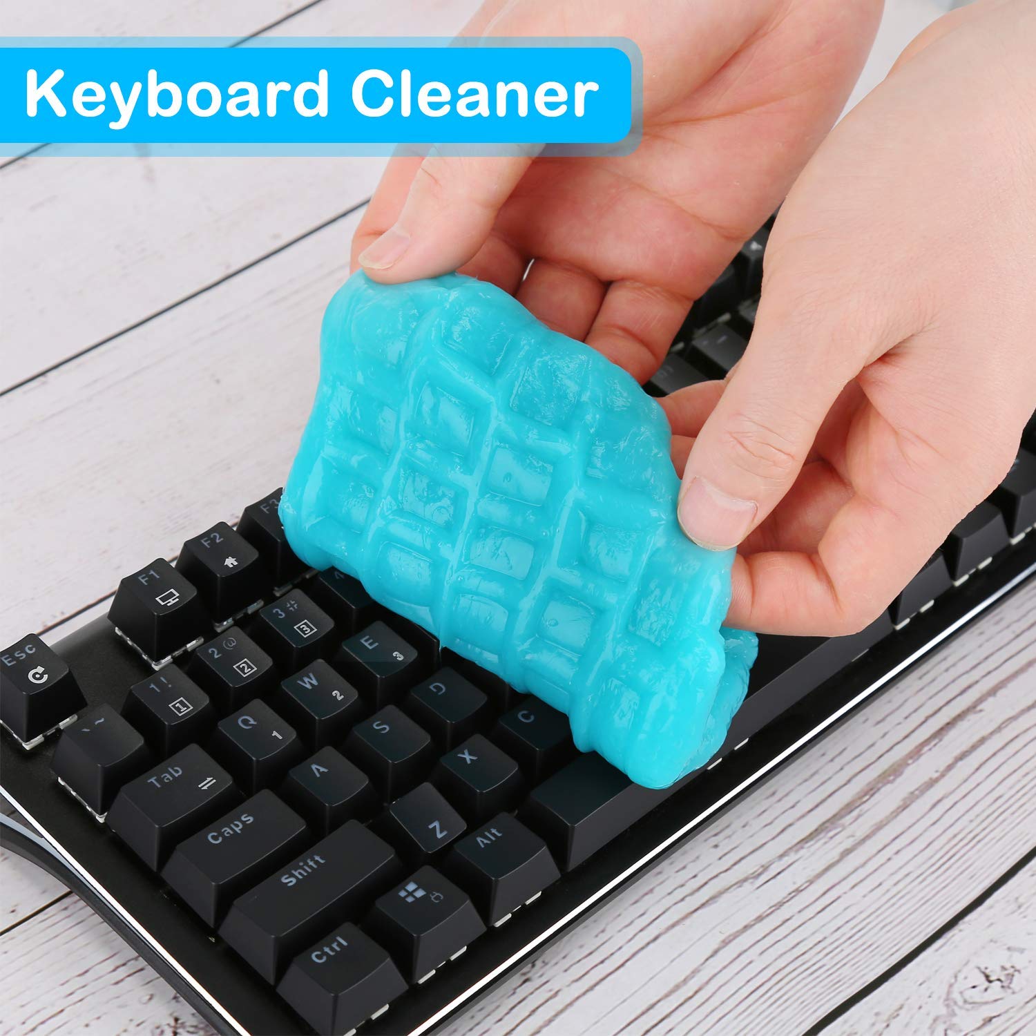 **PULIDIKI Universal Car Cleaning Gel Kit - Auto Interior Detailing Putty for Dust, Crevices & Air Vents | Keyboard & Electronics Cleaner | Perfect for Car Detailing, Home & Office Use**