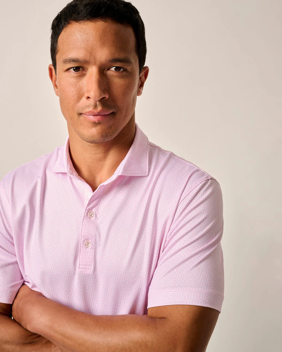 Johnnie-O Men's Island Times Short Sleeve Polo Shirt - Casual & Comfortable for Golf, Beach, and Summer Outings