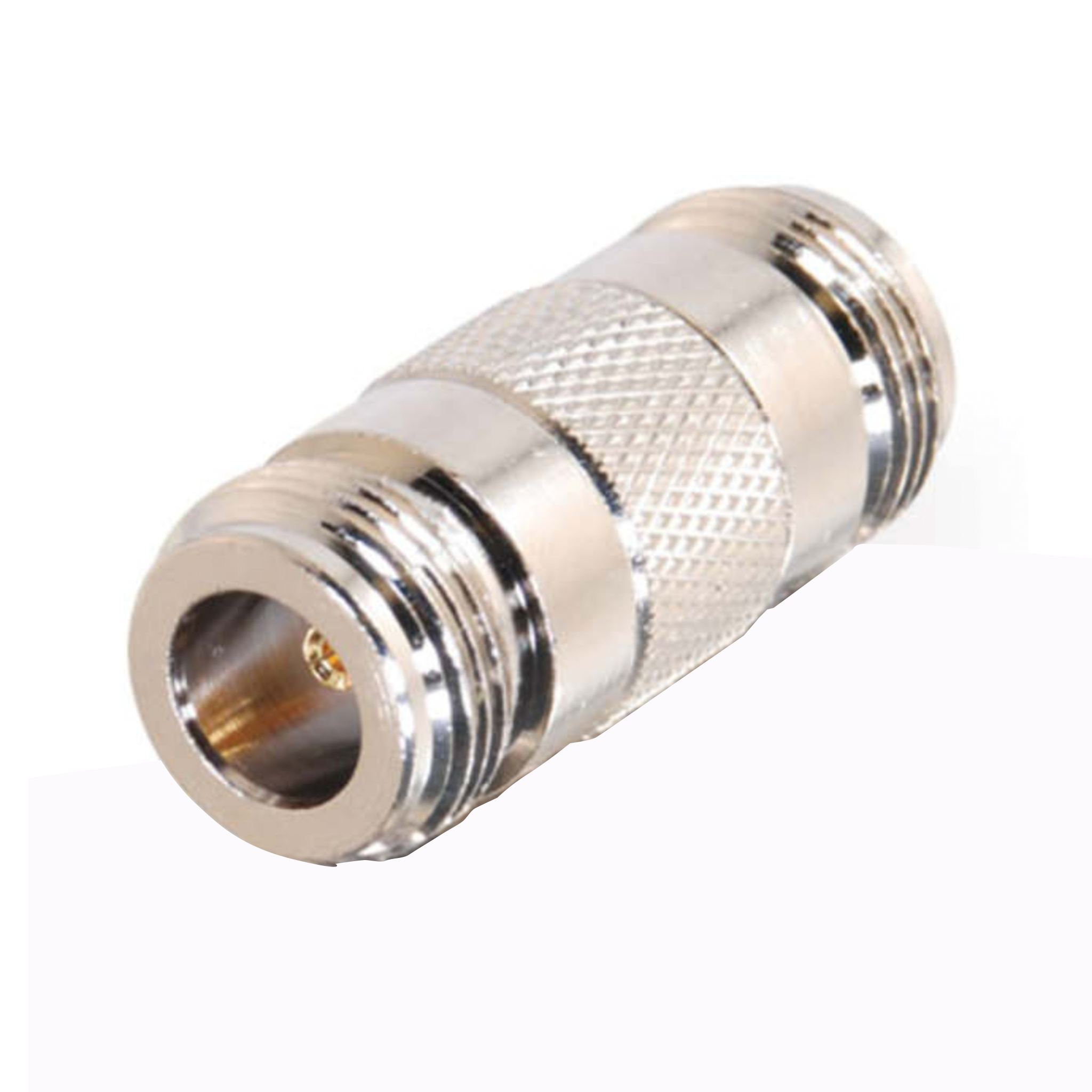 Atlantic N Female to N Female Barrel Connector - High Frequency RF Coaxial Adapter for Ham Radio, Antenna, and Satellite Communication Equipment
