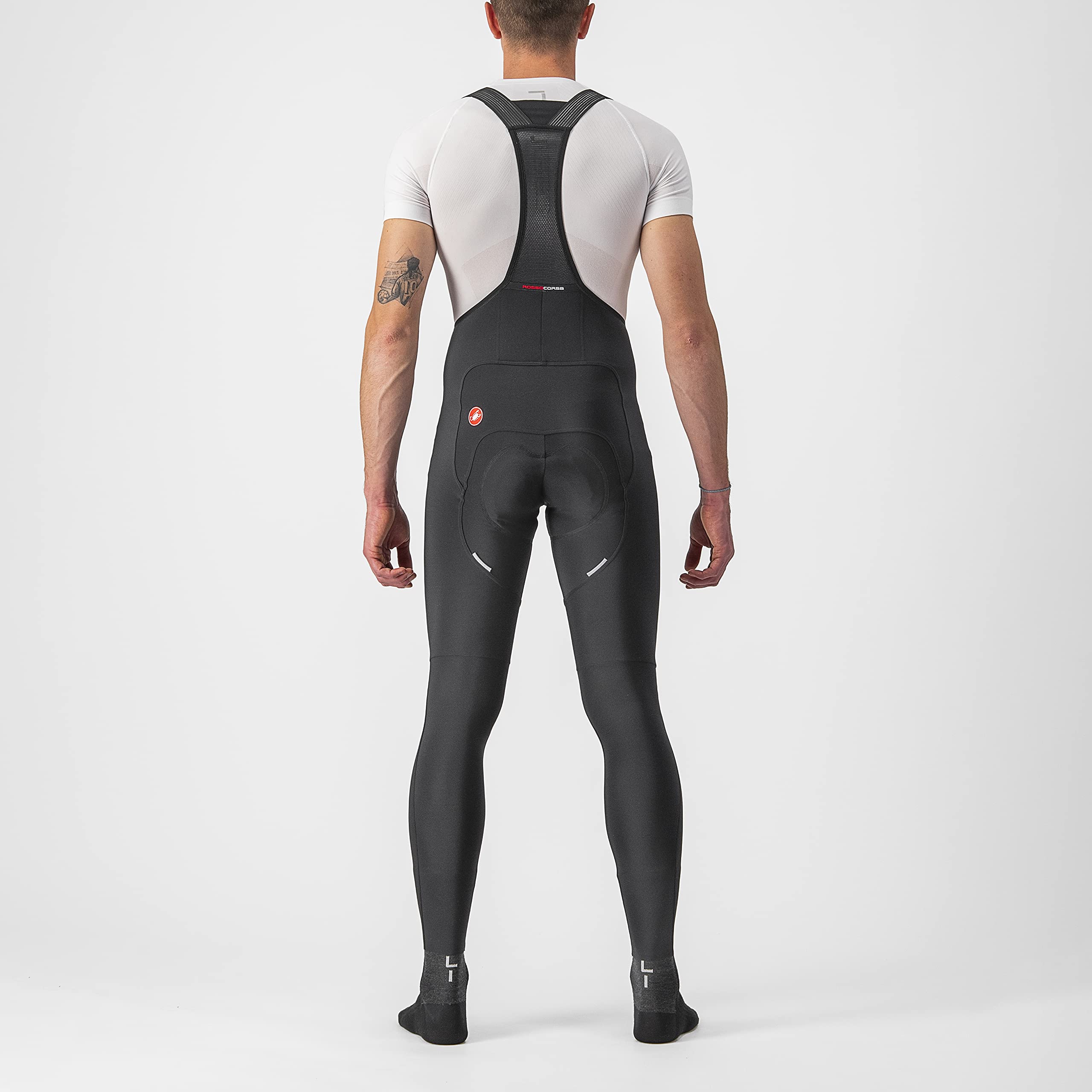 CASTELLI Men’s Free Aero RC Bibtight - High-Performance Cycling Bib Shorts for Racing & Road Biking | Breathable, Compression Fit for Speed & Endurance | Ideal for Triathlons, Gran Fondos & Training Rides