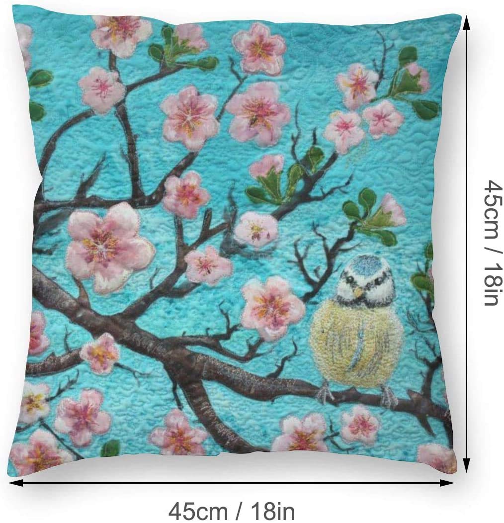 Custom Personalized Photo Pillow Cover 18x18 Inch - Add Your Own Picture & Text - Decorative Cushion Case for Sofa, Couch, Bed - Perfect for Home Decor, Gifts & Special Occasions