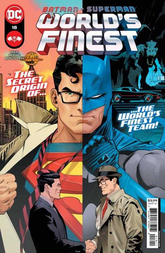 Batman Superman Worlds Finest #18 Cover A Dan Mora - DC Comics Collectible Edition - Perfect for Superhero Fans & Comic Book Collectors - Great for Display, Gifts, and Comic Conventions