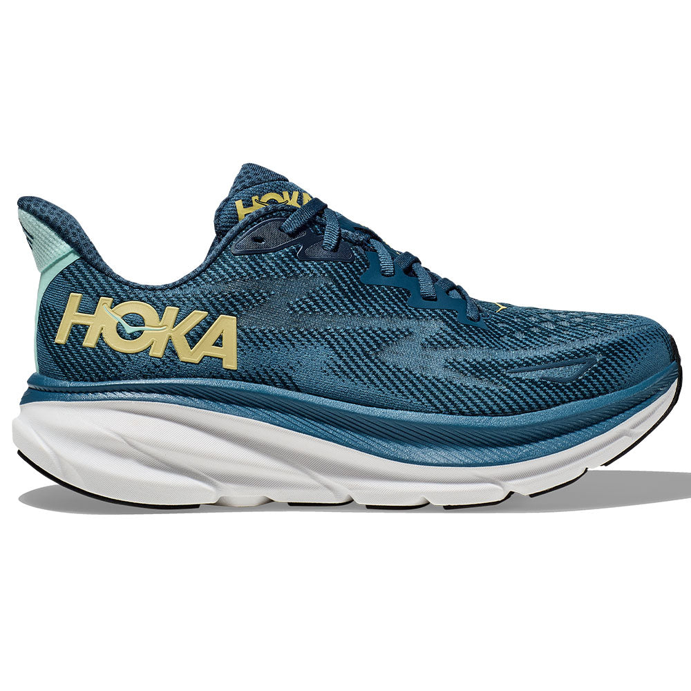 HOKA ONE ONE Clifton 9 Running Shoes for Men - Lightweight Cushioned Road Running & Jogging Shoes - Perfect for Marathon Training, Daily Workouts & Long Distance Running