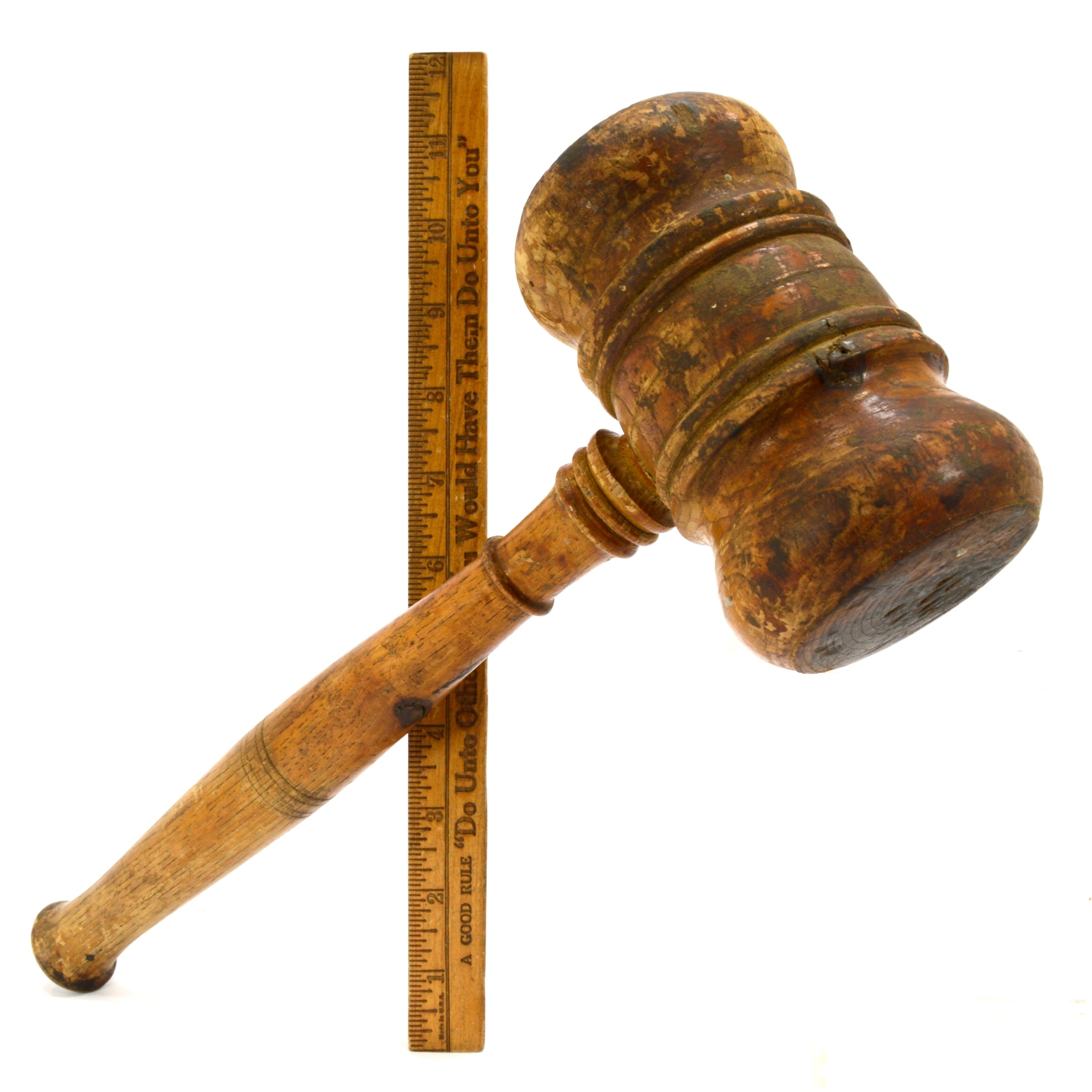 Vintage Solid Wood Mallet - 14