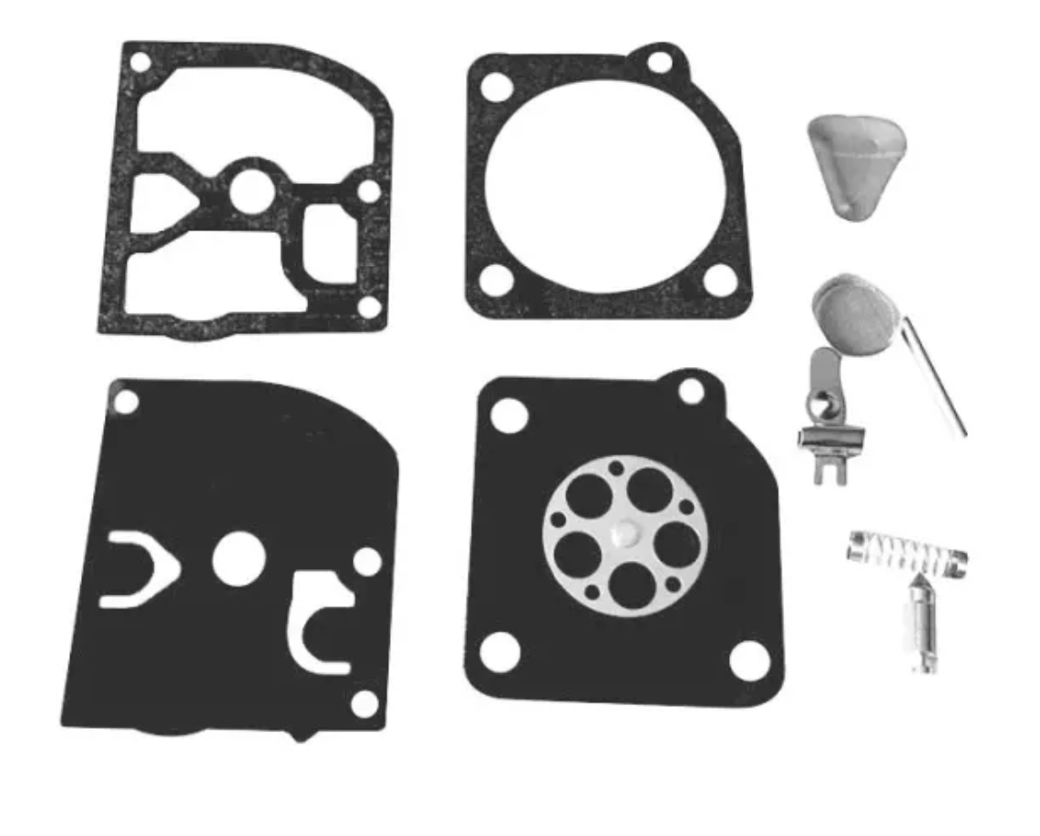 Husqvarna 55 51 49 45 Chainsaw Carburetor Repair Kit - Compatible with 240R 245R & Jonsered 204 - Carburetor Rebuild Kit for Chainsaw Maintenance - Perfect for DIY Repairs and Professional Use