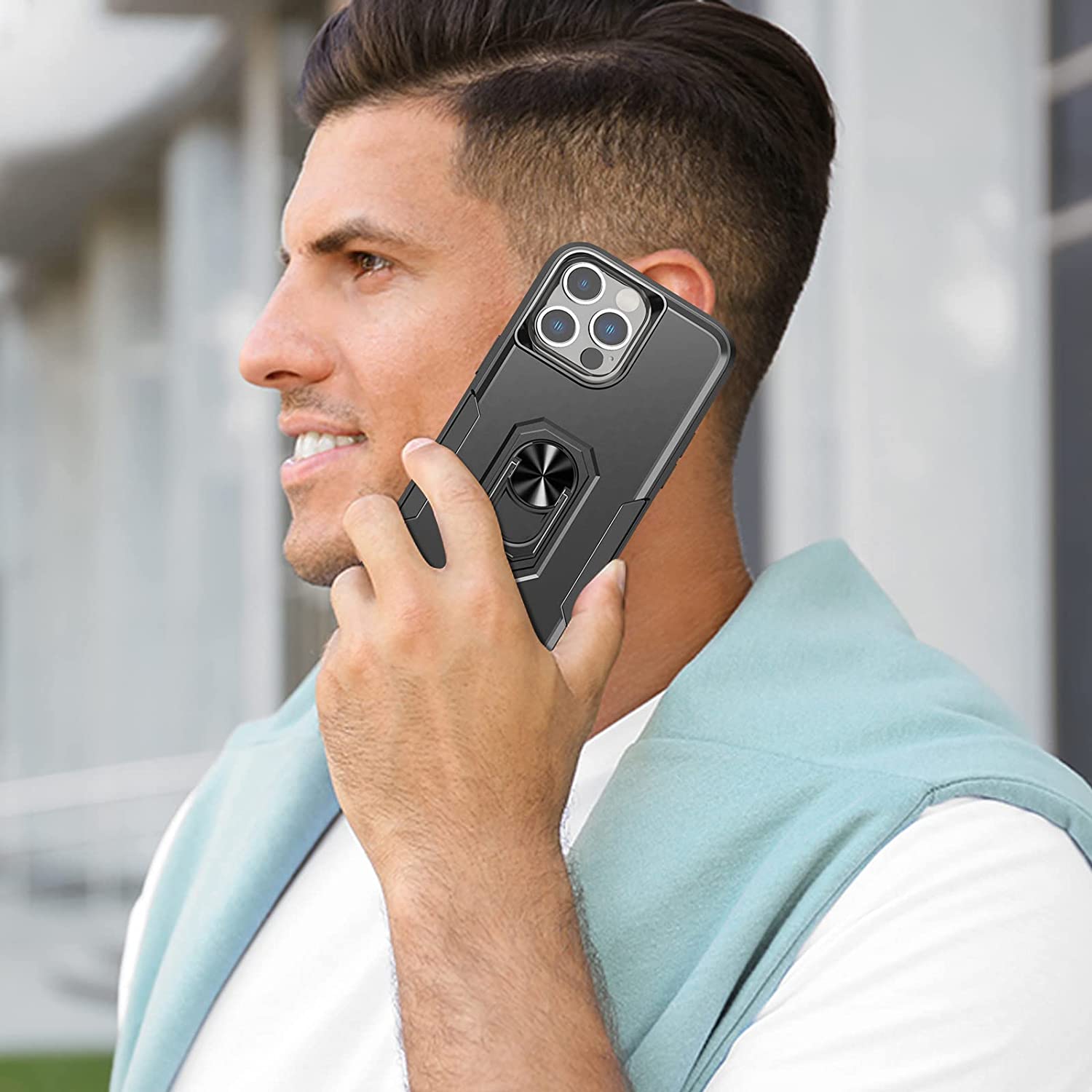 iPhone 14 Pro Case - Military Grade Shockproof Protective Cover for iPhone 14 Pro - Perfect for Outdoor Activities, Travel & Daily Use