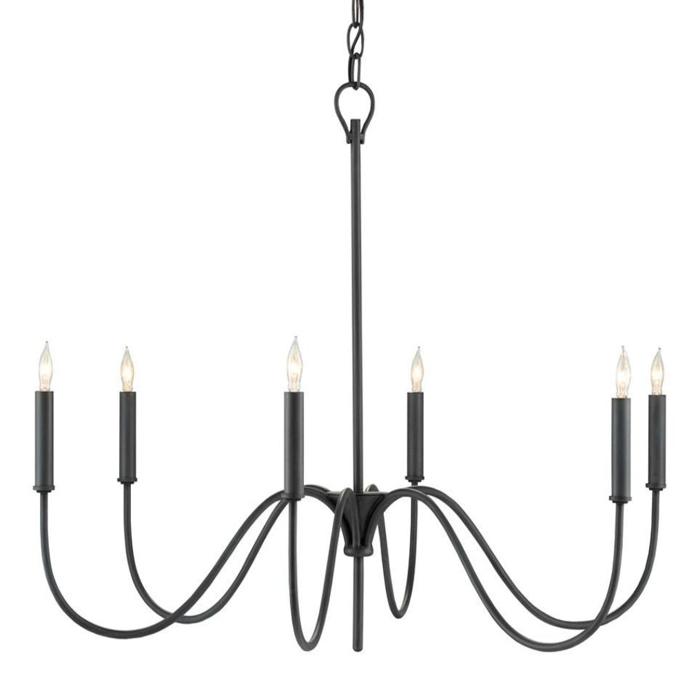 Elegant Daisy Chandelier Lighting Fixture - Vintage Floral Ceiling Light for Bedroom, Dining Room & Living Room Decor