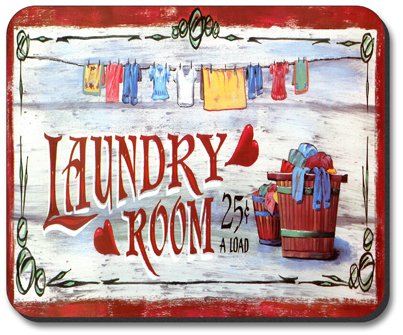 Decorative Art Plates for Laundry Room - Non-Slip Mouse Pad with Unique Designs | Perfect for Home Office, Gaming & Workspace Accessories