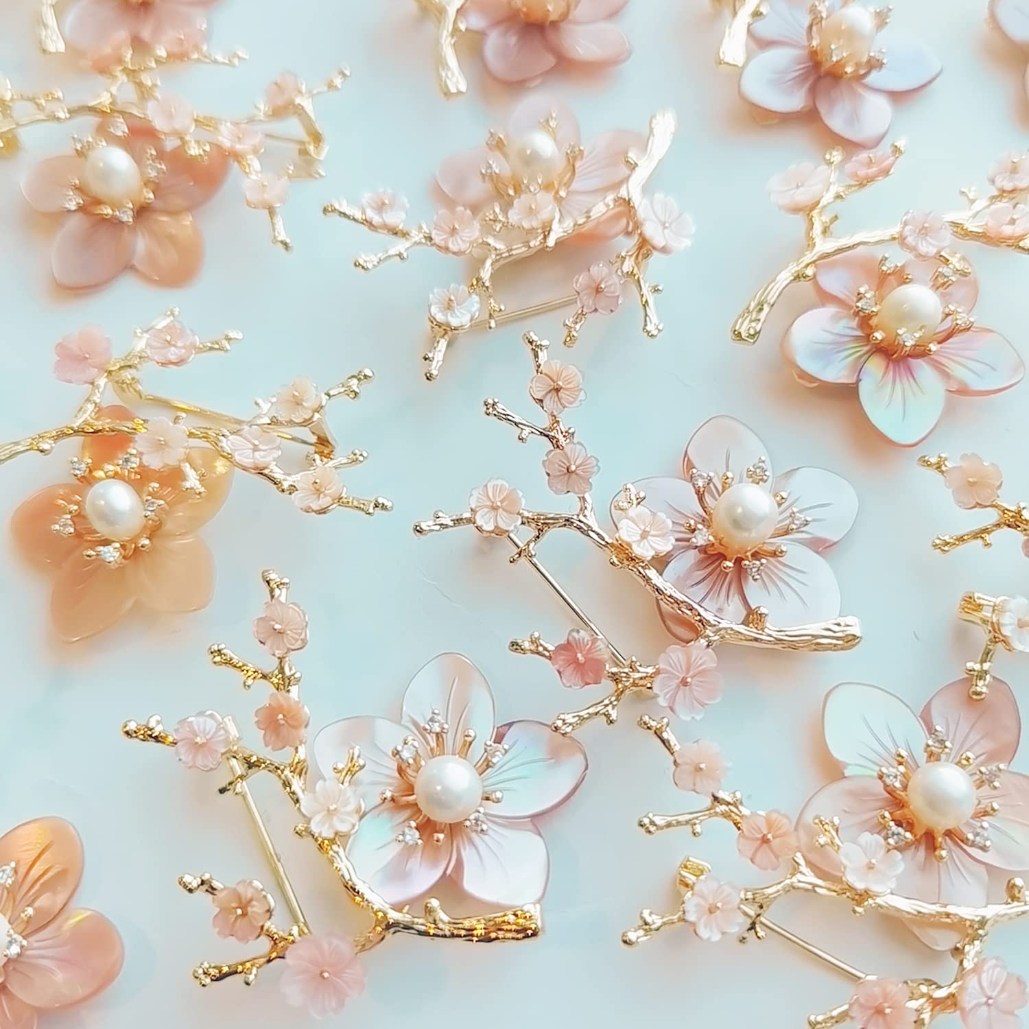 Elegant Crystal & Rhinestone Flower Brooch for Women - Pink Blossom Fashion Pin Jewelry Gift for Birthday, Party, Wedding, New Year | Perfect for Dresses, Coats, Hats & Special Occasions