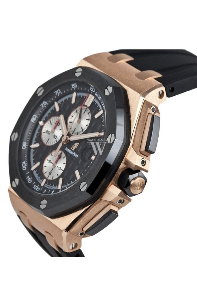 Audemars Piguet Royal Oak Offshore Chronograph Men's Watch 26401RO.OO.A002CA.01 - Luxury Stainless Steel & Rose Gold Timepiece for Business, Gifting & Special Occasions